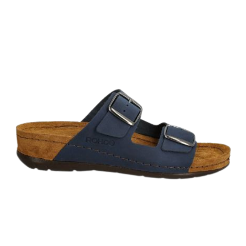 Rohde damtoffel - Mörkblå