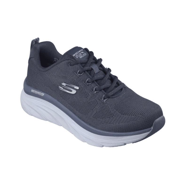 Skechers vandtæt damesneaker - Støvet blå