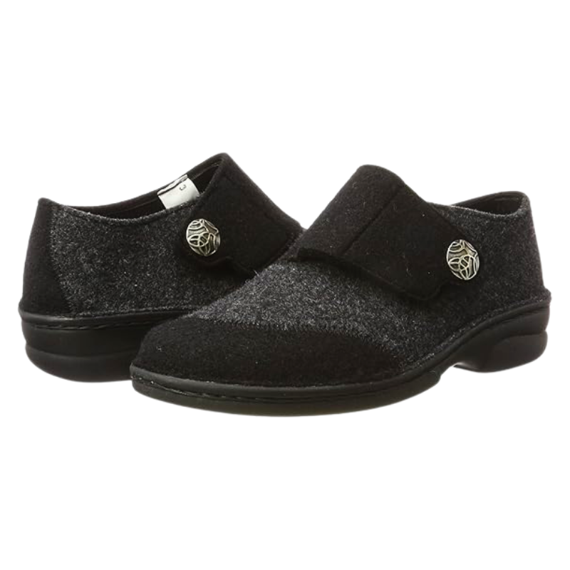 Berkemann damtoffel- Mörkgrå