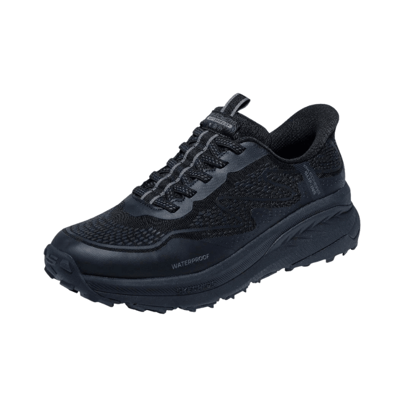 Skechers vandtæt herresneaker - Sort