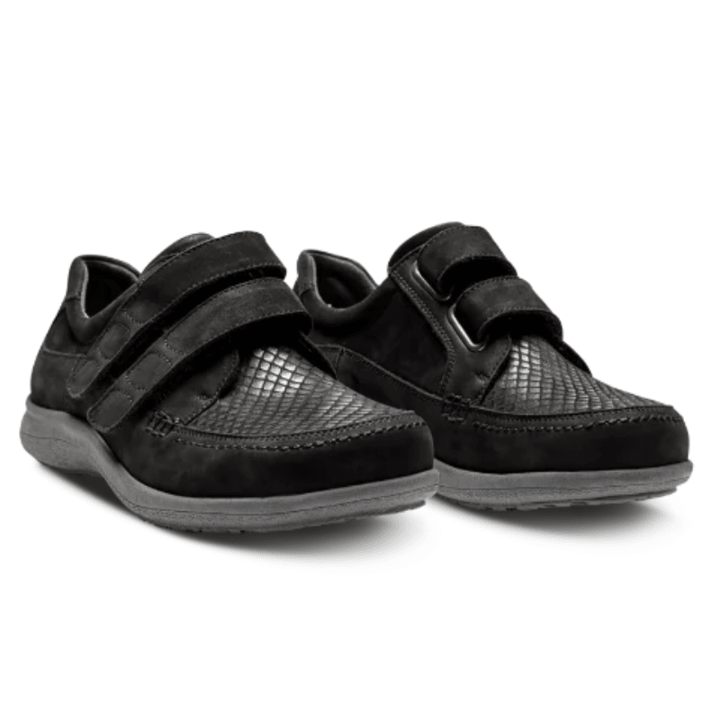 New Feet rummelig damesko - Sort