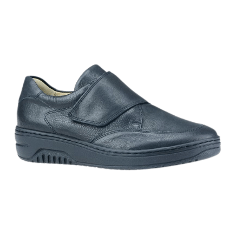 Hartjes damesko med velcro - Sort