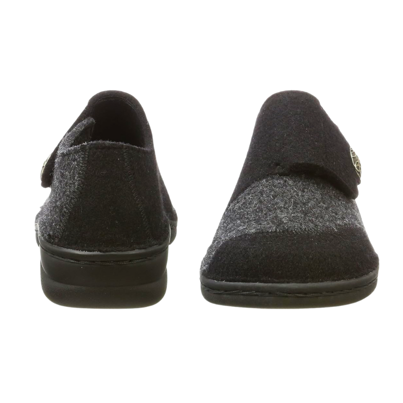 Berkemann damtoffel- Mörkgrå