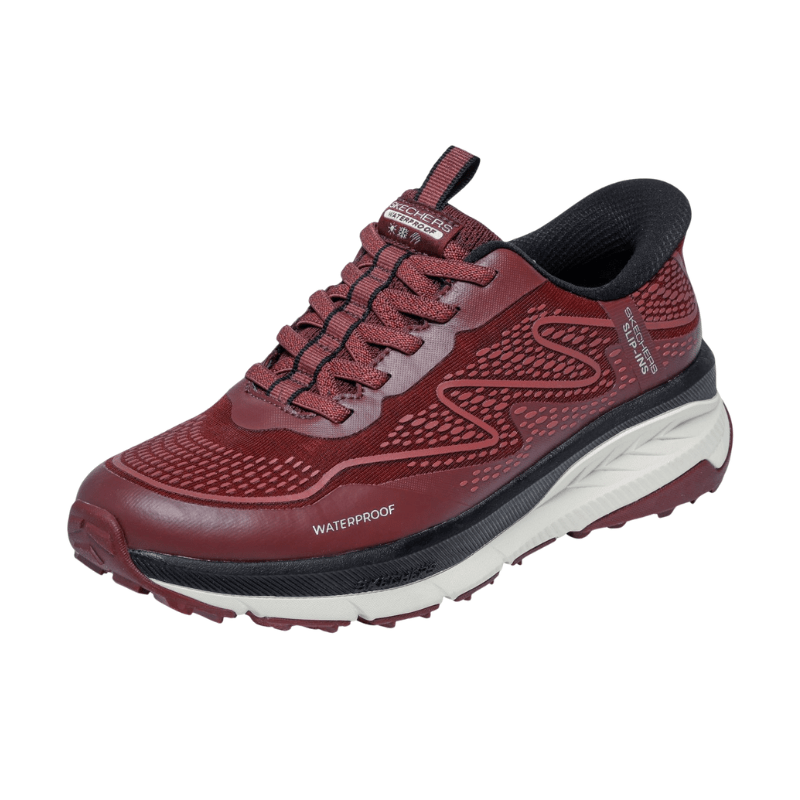 Skechers slip-in outdoor damesneaker - Rød