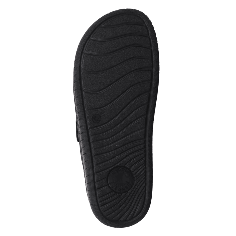 Rohde herreslipper med velcro - Sort