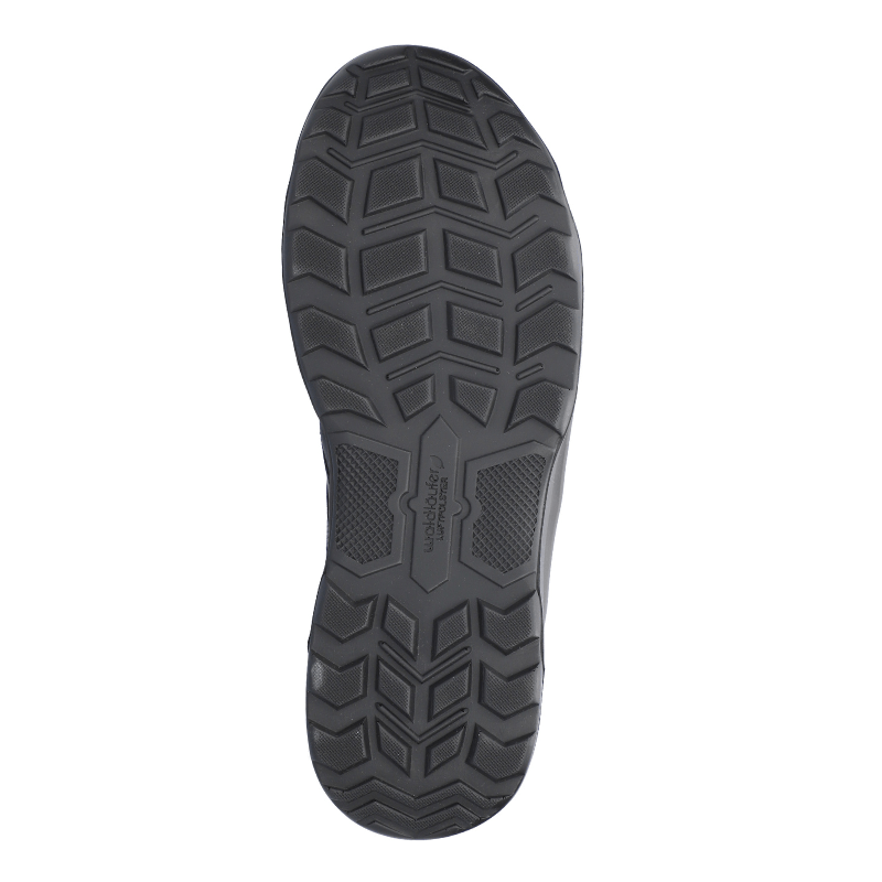 Waldläufer herrsneaker - Svart läder