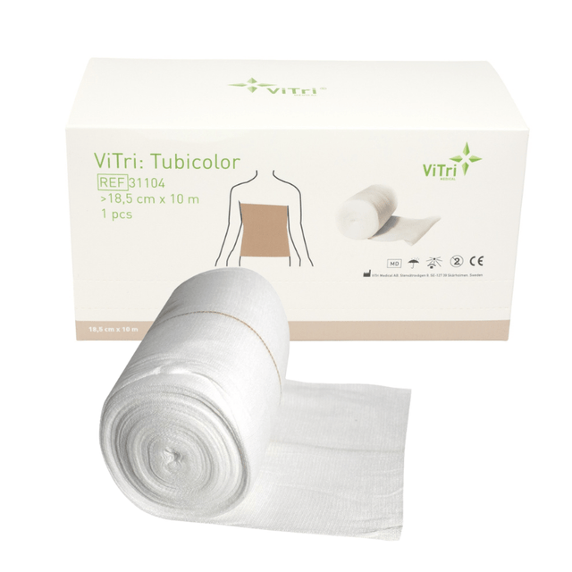 Tubebandage 18,5 cm - Rulle med 10 m - Seniorshop