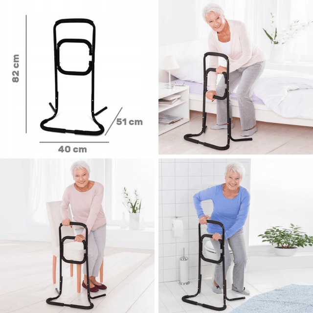 Flytbart støttegreb