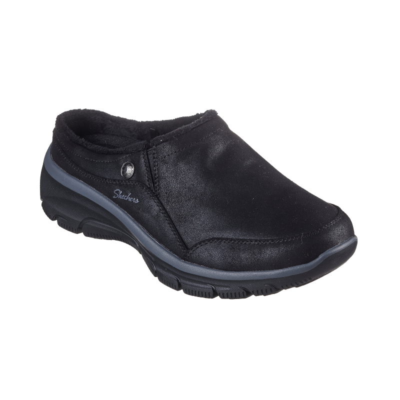 Skechers slip-in damesko - Svart
