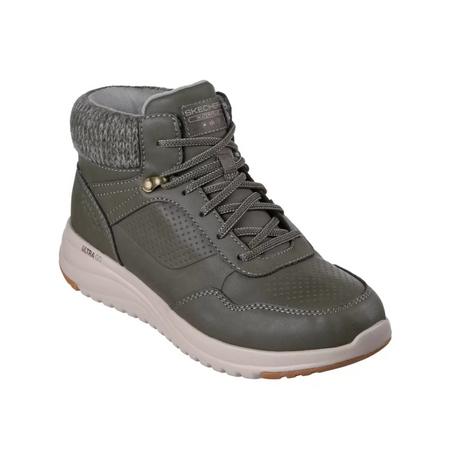 Skechers vattentät damkänga - Oliv