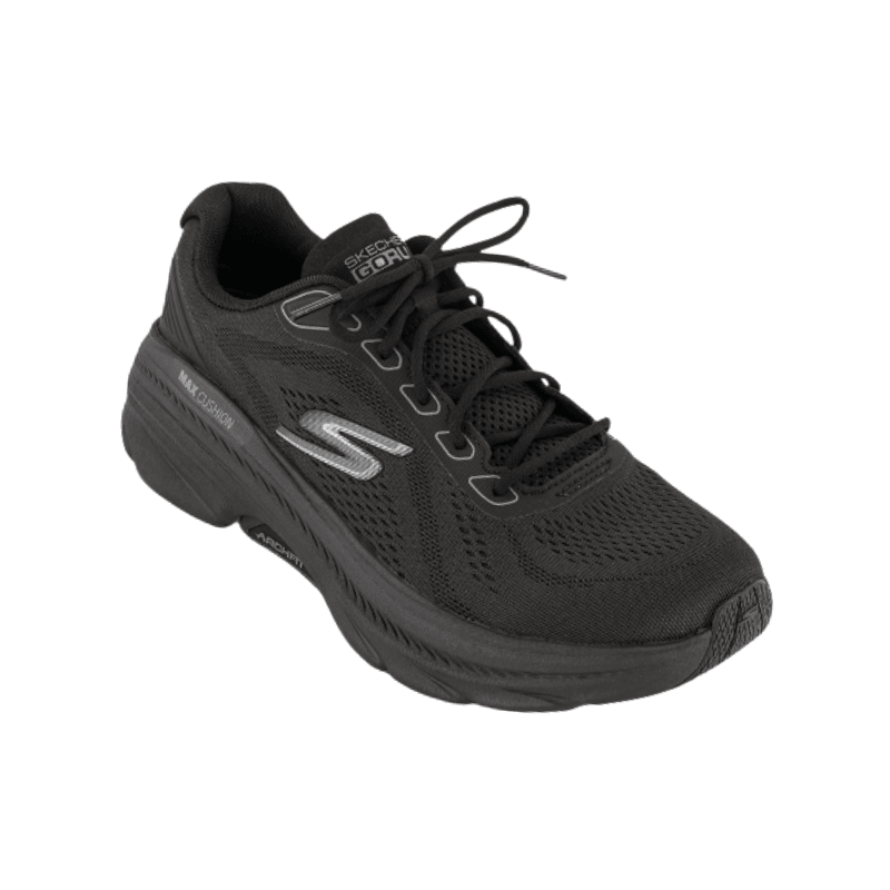 Skechers stødabsorberende damesneaker - Sort