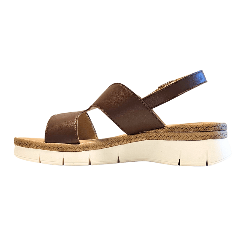 Relaxshoe damesandal - Brun