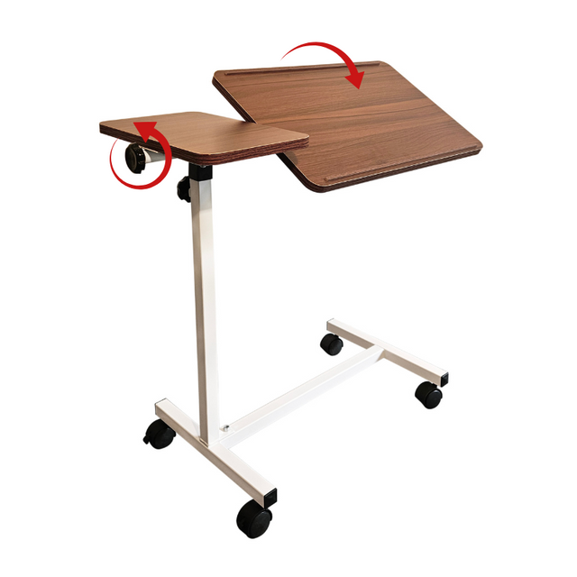 Sängbord med sidobord