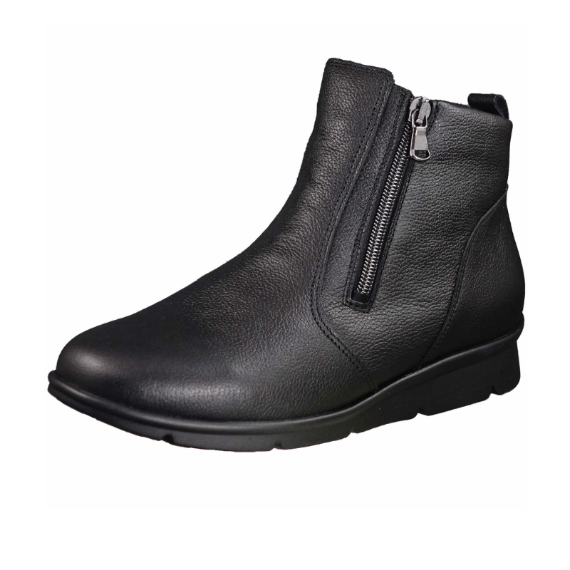 Waldläufer damestøvlet - sort