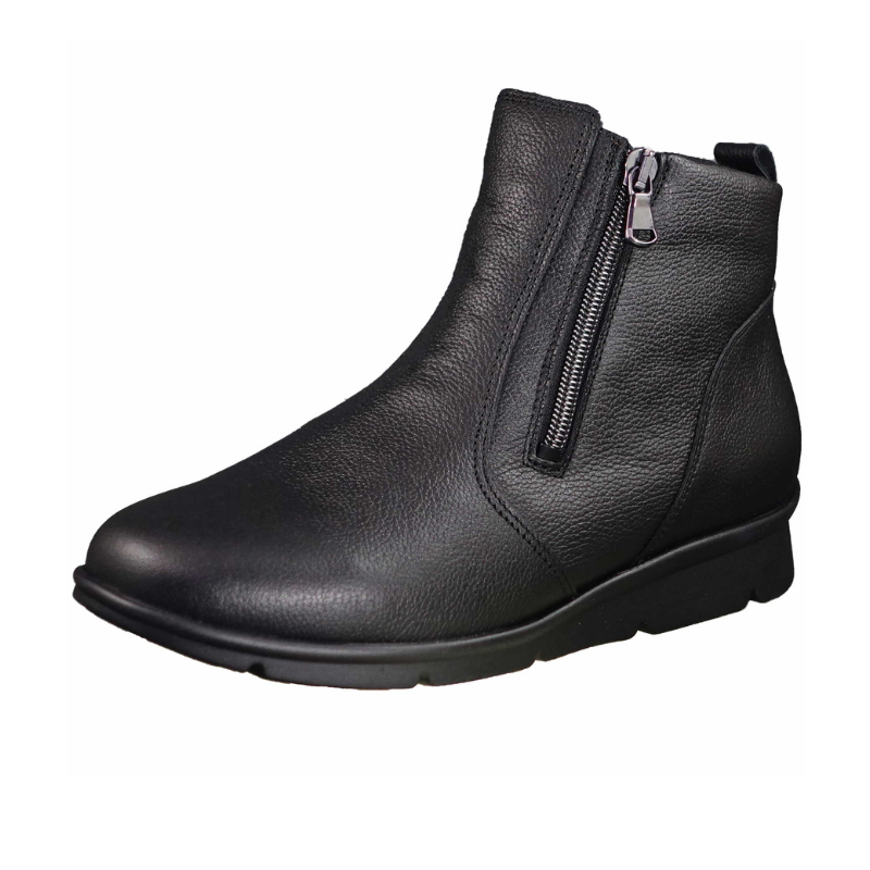 Waldläufer damkänga i läder - Svart