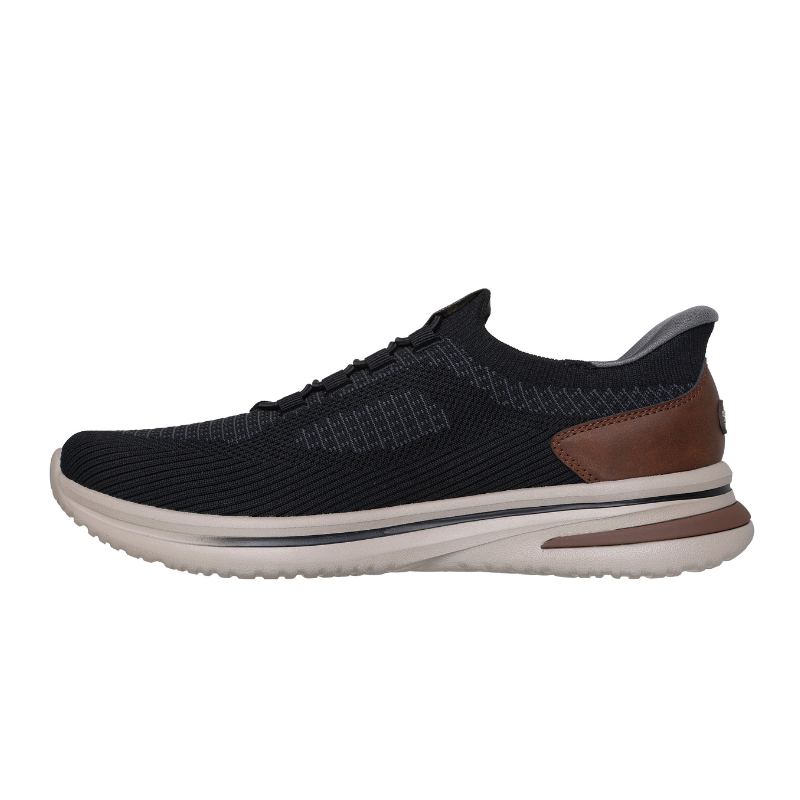 Skechers slip-in herrsko - Svart