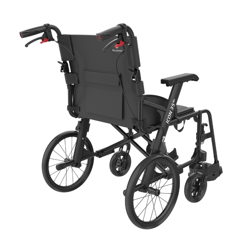 Superlätt transportrullstol