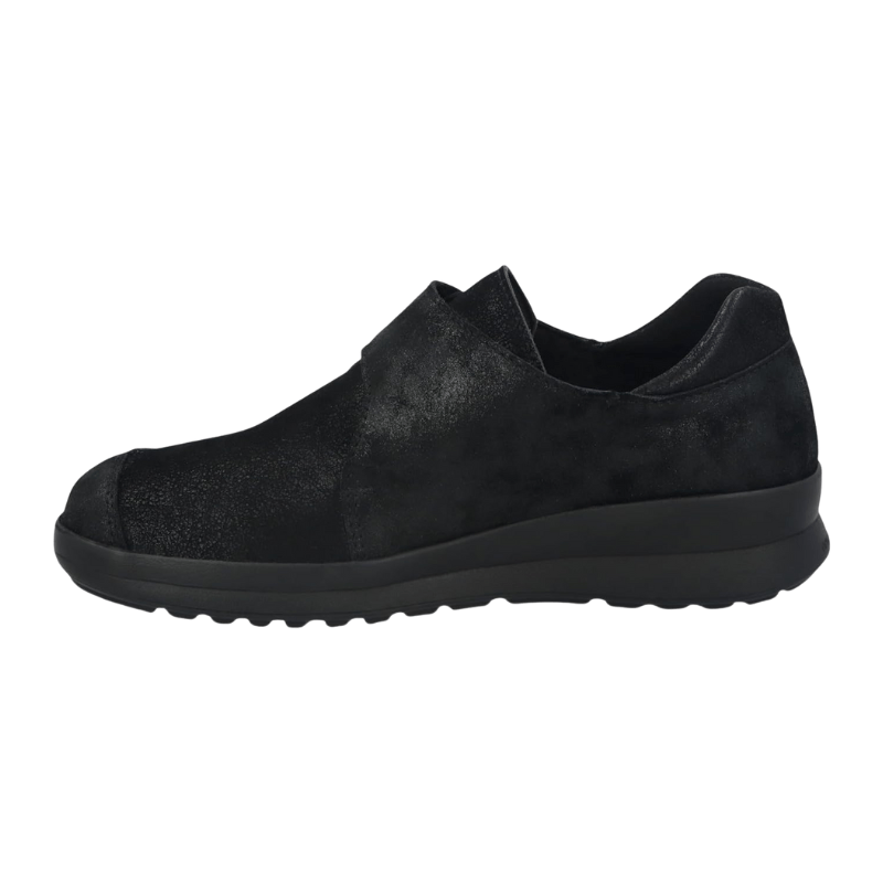 Berkemann damesko med velcro - Sort