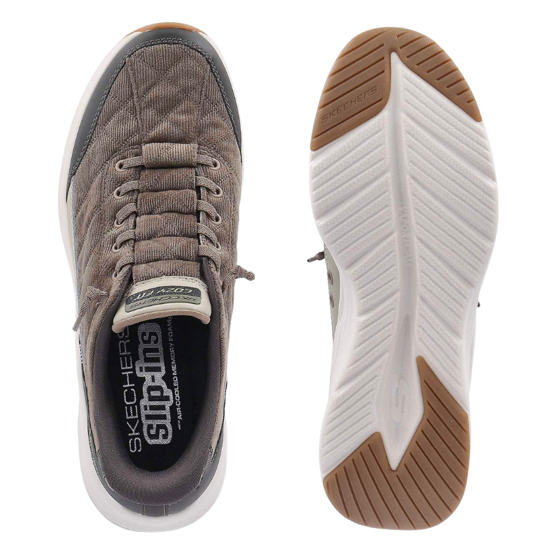 Skechers slip-in herrsneaker - Oliv