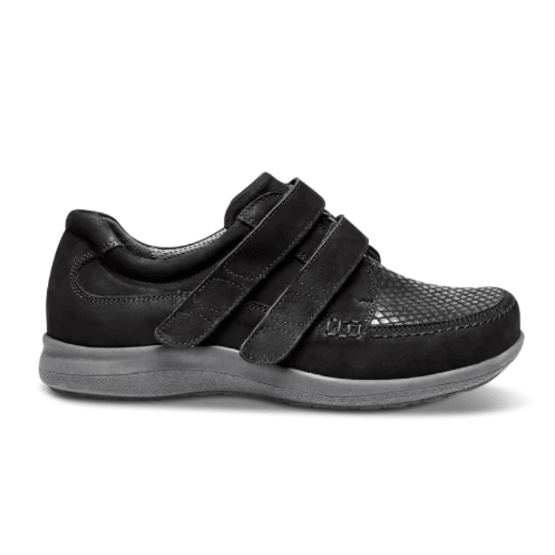New Feet rummelig damesko - Sort