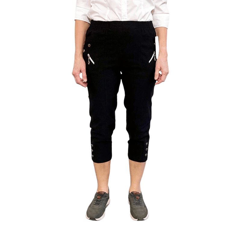 Capri damebukser - Sort