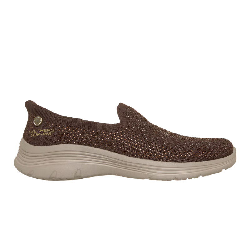 Skechers stretch damsneaker - Brun