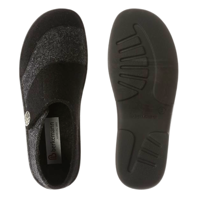 Berkemann damehjemmesko - Mørkegrå