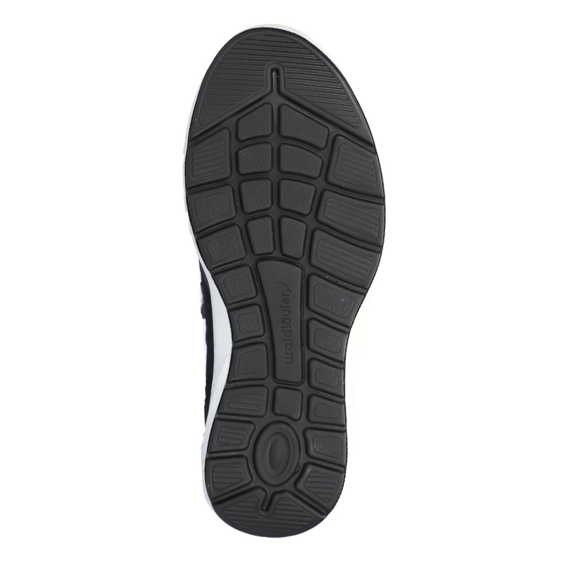 Waldläufer bred damsneaker - Blå