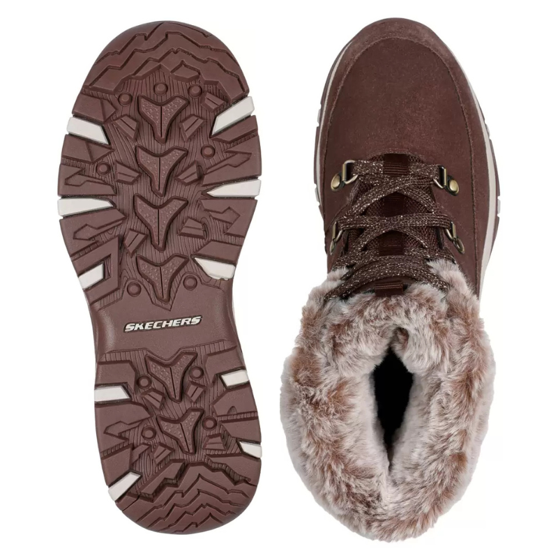 Skechers varm damkänga - Brun