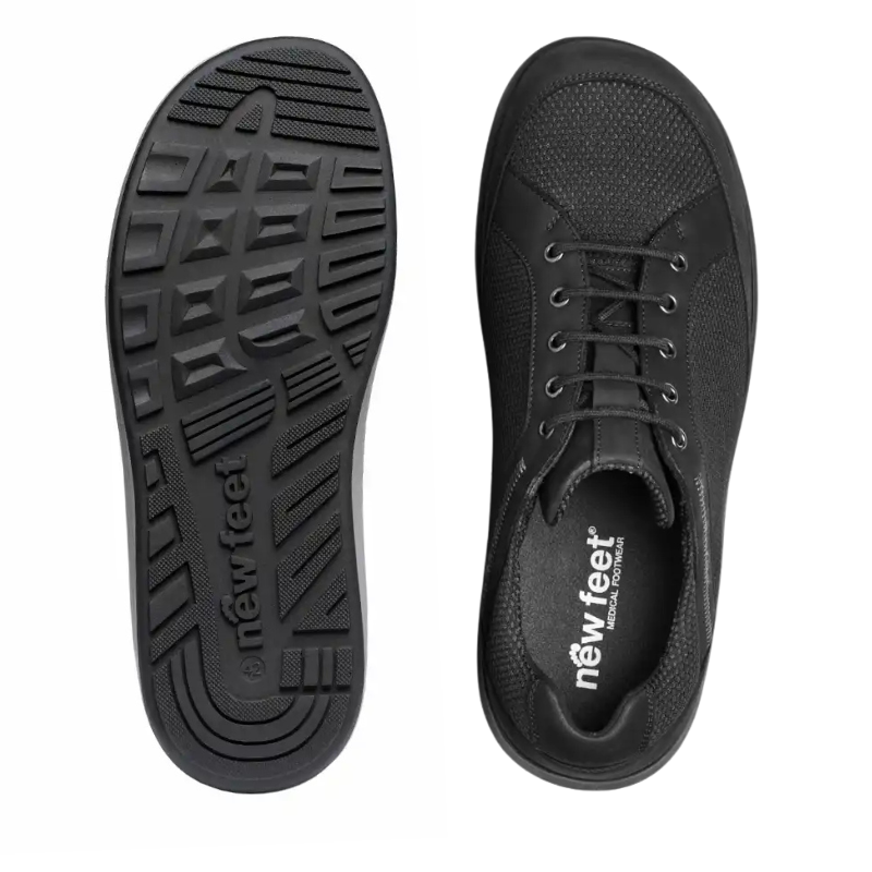 New Feet herrsko - Svart