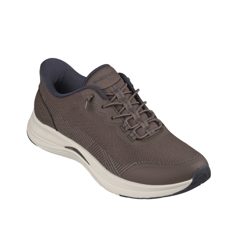 Skechers slip-in damsneaker - Brun