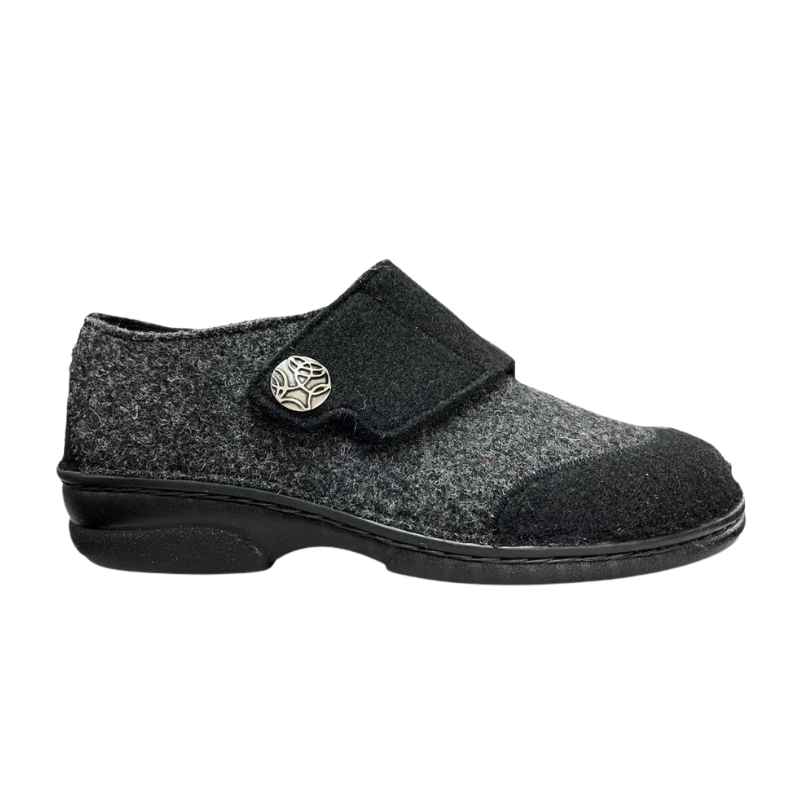 Berkemann damtoffel- Mörkgrå