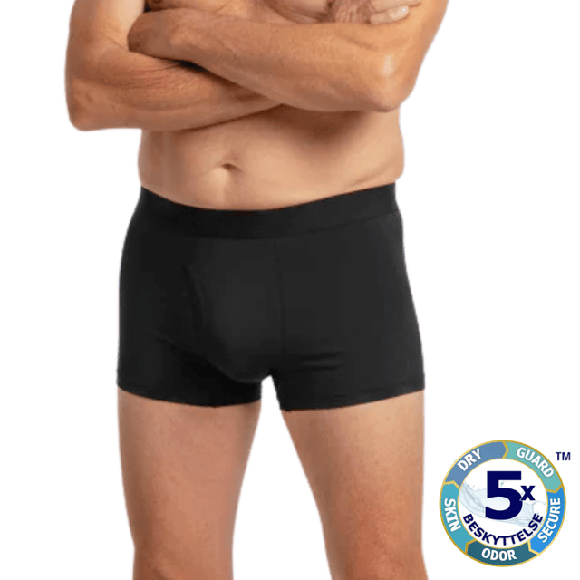 Inkontinens boxershorts INVICTUS 90 - Sort