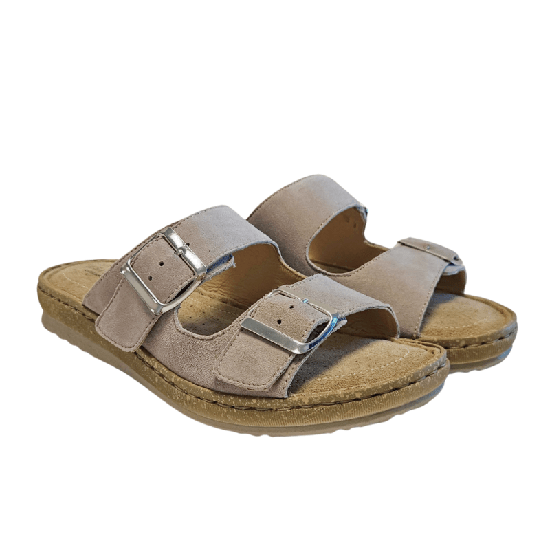 Relaxshoe dameslipper - Varm grå
