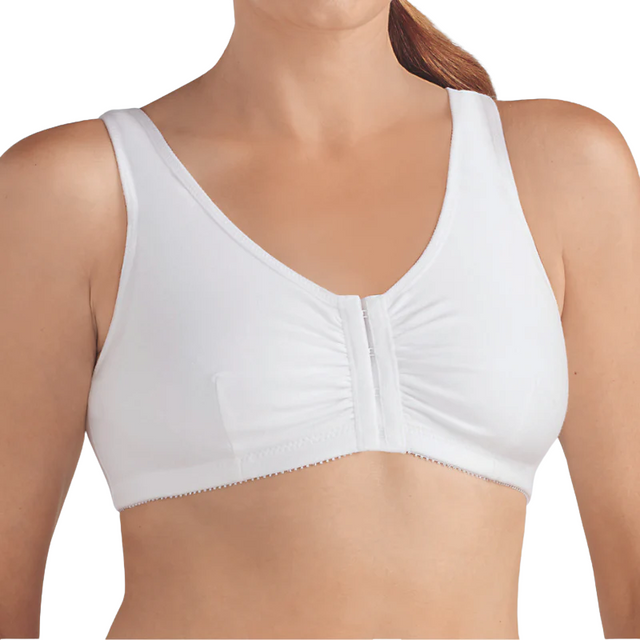 Vit BH med framknäppning - Frances