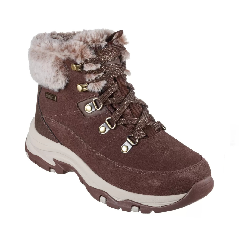 Skechers varm damkänga - Brun