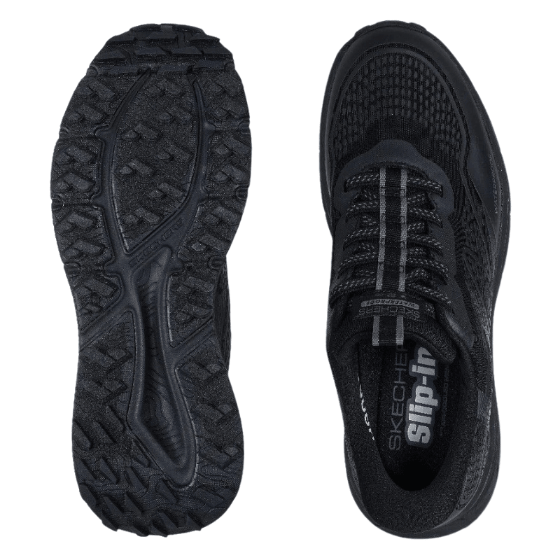 Skechers vandtæt herresneaker - Sort