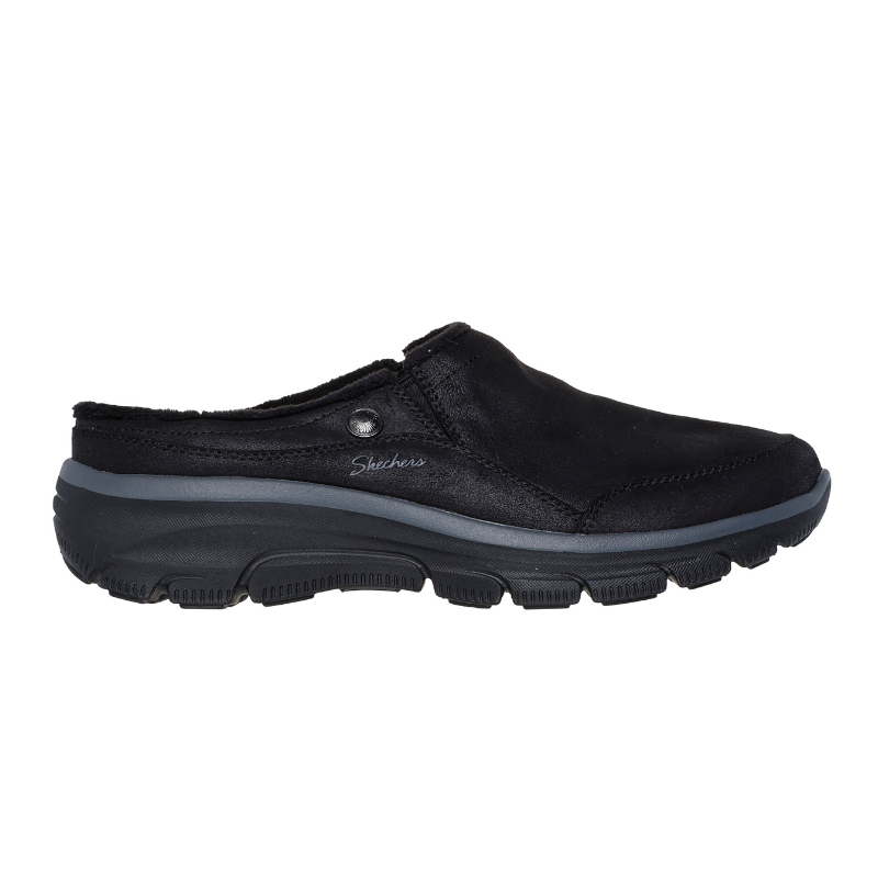 Skechers slip-in damesko - Svart