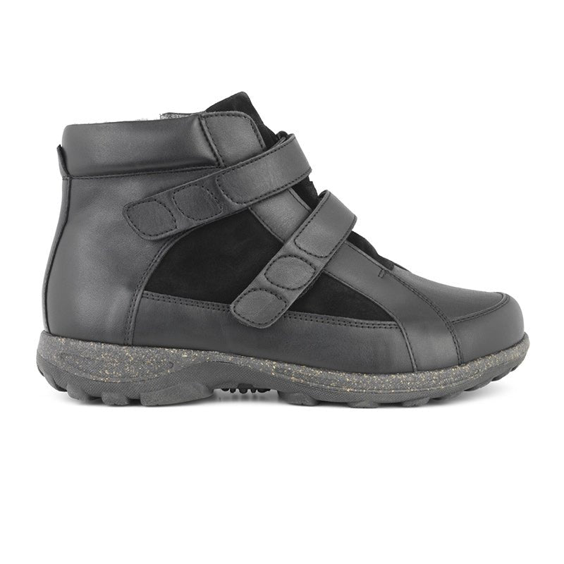 New Feet damkänga med kardborreband - Svart
