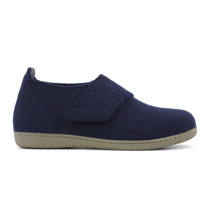 New Feet damehjemmesko - Mørkeblå - Seniorshop