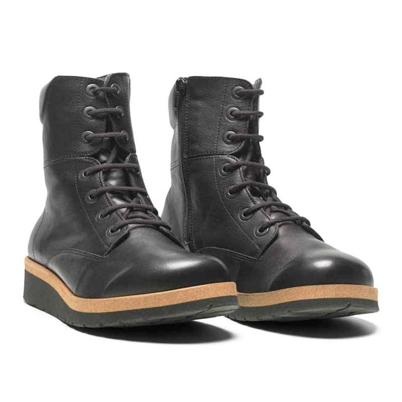 New Feet vinterkänga i läder - Svart