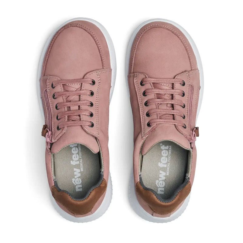 New Feet damsneaker - Rosa