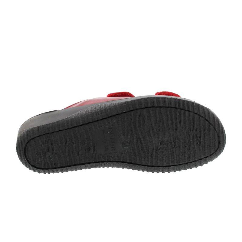 Rohde dameslipper - Rød - Seniorshop