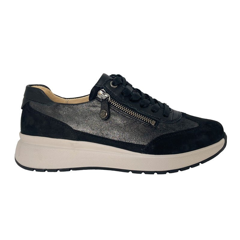 Fidelio damesneaker - Sort - Seniorshop