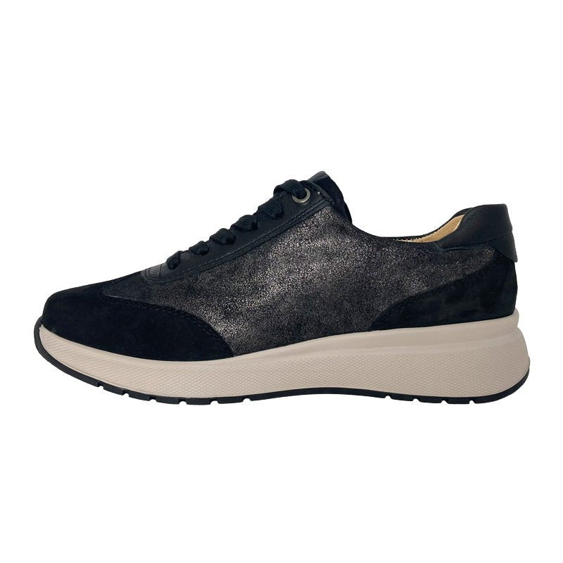 Fidelio damesneaker - Sort - Seniorshop