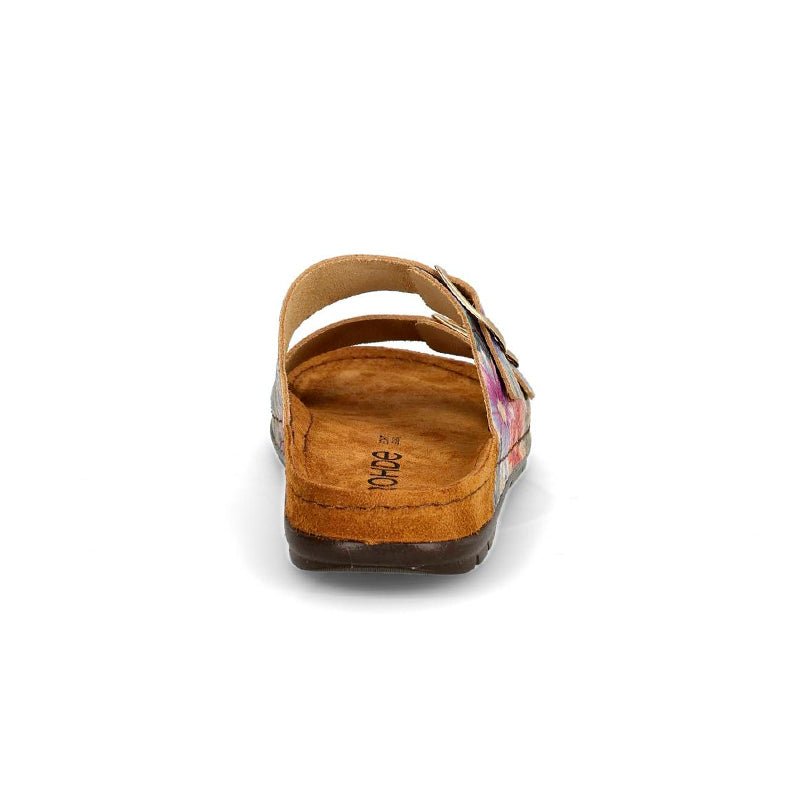 Dameslipper - Blomstret - Seniorshop