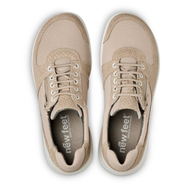 New Feet damsneaker - Sand