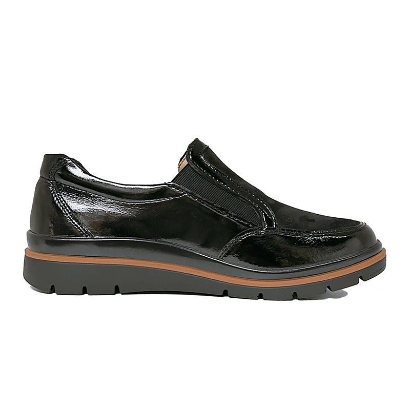 Fidelio hyttesko - sort - Seniorshop