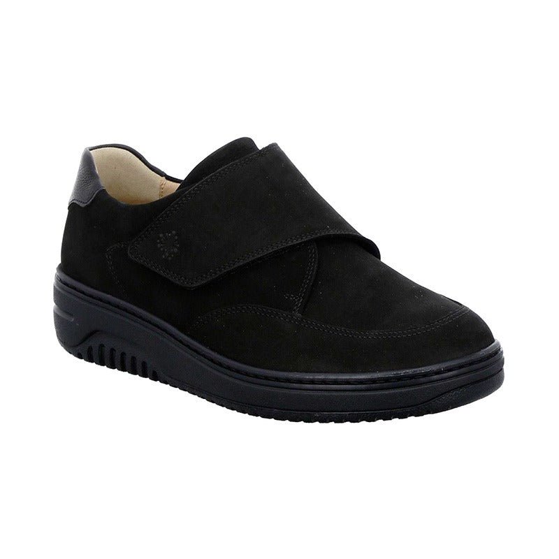 Hartjes bred damesko - Sort - Seniorshop