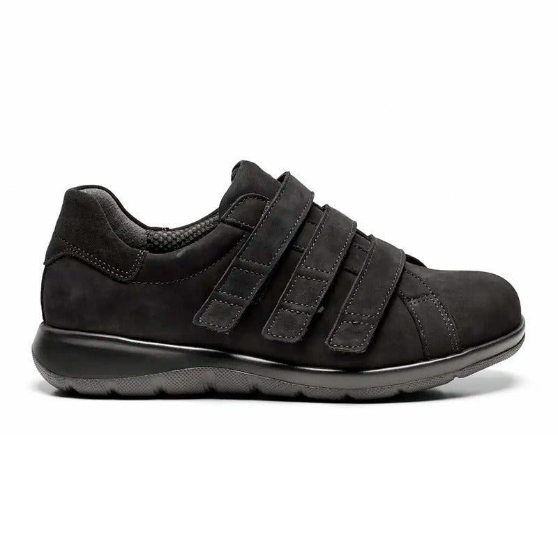 New Feet damesko i nubuck - Sort - Seniorshop